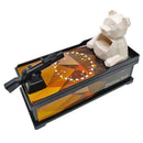 Bear Shooting Coin Boxes Piggy Banks for Home Decor Ornaments Money Storage Toys