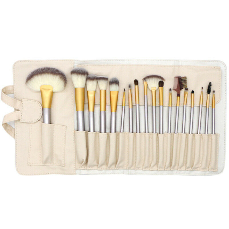 Pro 24x Makeup Brushes Cosmetic Eyeshadow Powder Brush Set Beauty + Leathe KRE