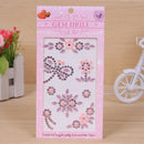 2Pcs Random Self Adhesive Glitter Rhinestone Crystal Stickers Diamond Gem OZ