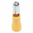 100 x Male & Female Yellow Insulated Bullet Connectors Terminals 12-10AWG W