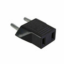 US/AU Universal to EU Euro Europe AC Power Plug Adaptor 2pin Travel Convert G1J3