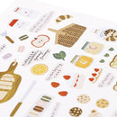 Bread Strawberry Journal Decorative Stationery Stickers DIY Diary Album Sticke3C