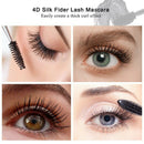 Francheska Rimel Eyelash Mascara 4D Silk Fiber Long Lasting Lash Mascara Ey