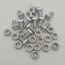 60pcs/pack Aluminium Alloy Greenhouse Nuts And Bolts