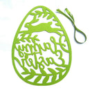 Easter Egg Rabbit Non-woven Festival Party Hanging Ornament Home Window Dec_