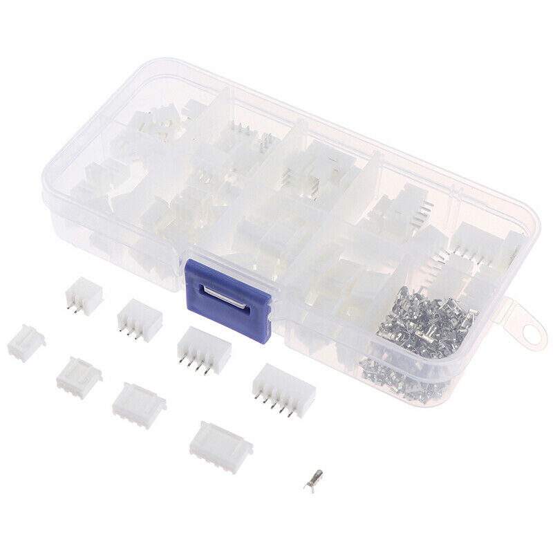 1Box JST-XH Kit 2/3/4/5Pin XH2.54MM Terminal Housing PCB Header Wire ConnectD Gw