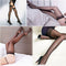 Hot Sexy Women Lace Top Stay Up Thigh-Highs Stockings Tights Pantyhose Black CA.