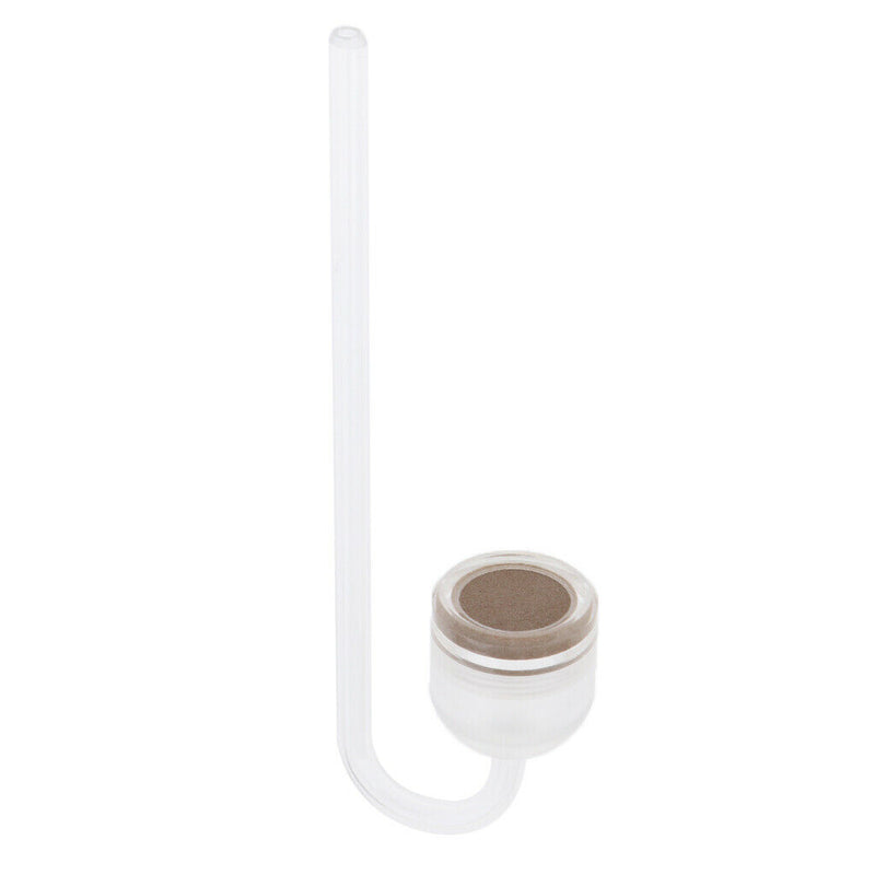 Aquarium Acrylic CO2 Diffuser Carbon Dioxide Atomizer Reactor Flat Bottom S