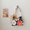 Summer Fashion Retro Daisy Print Handbag Zipper Women Armpit Shoulder Bag A