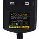 DC15V 2A Adapter AC 100V-240V to DC 15V Converter Power Supply Adapter  A
