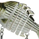 6 Segments Fishing Lure 6Cm/10G Jointed Minnow Artificial Hard Bait Treble  Z2O9