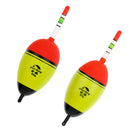 2 Pieces Professional Two Size Glow Stick Fishing Floats Bobber Rock Fishing