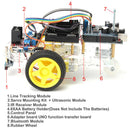 Avoidance Tracking Motor Smart Robot Car Chassis Kit 2WD Ultrasonic ArduinoB Ew