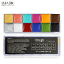 12 Colors Body Face Oil Painting Paint Pigment for Beauty Kit Makeup Cosmetic