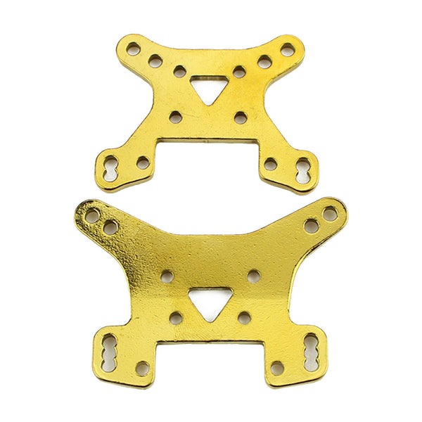 2-Pack Metal Front Rear Shock Tower for 1/12 Wltoys 124019 Replaces Upgraded
