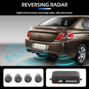 4 Sensors LED Display Car Parking Sensor Kit Radar Monitor System (Grey)