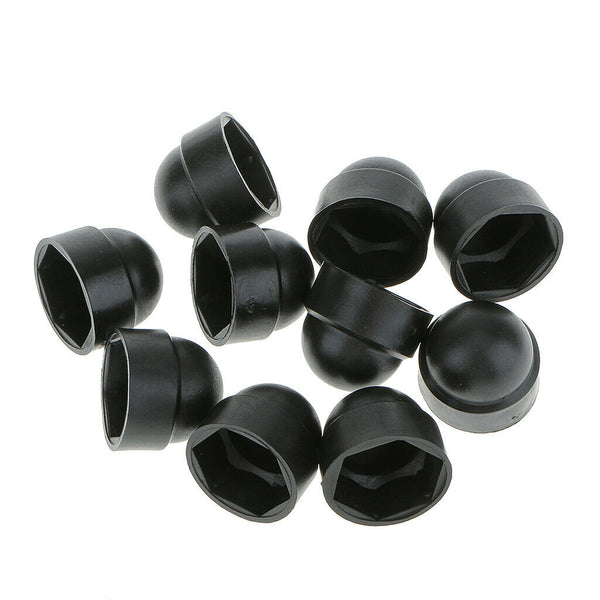 20x M12x18mm+M10x17mm Dome  Nut Head Protection Caps Cover Hexagon Screw