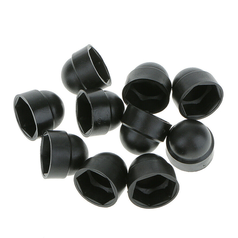 20x M12x18mm+M10x17mm Dome  Nut Head Protection Caps Cover Hexagon Screw
