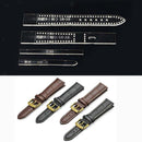 2 Sets Leather Craft Acrylic Watch Strap Band Stencil Template 18/19/20/22mm