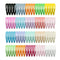 80PCS Hair Clips, 2 Inch Non-Slip Metal Hair Barrettes for Girls, Kids, Bab F6C5