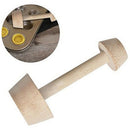 Wooden Egg Tart Tamper Double Side Pastry Egg Tart Pusher Mold Baking ToolsB Cy