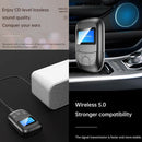 T14 Audio Transmitter Receiver Bluetooth 5.0 Adapter with LED Display 3.5mm AUX