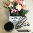 black 1.5 meter high-grade braided metal audio cable 3.5 mm AUX audio cable C1A8