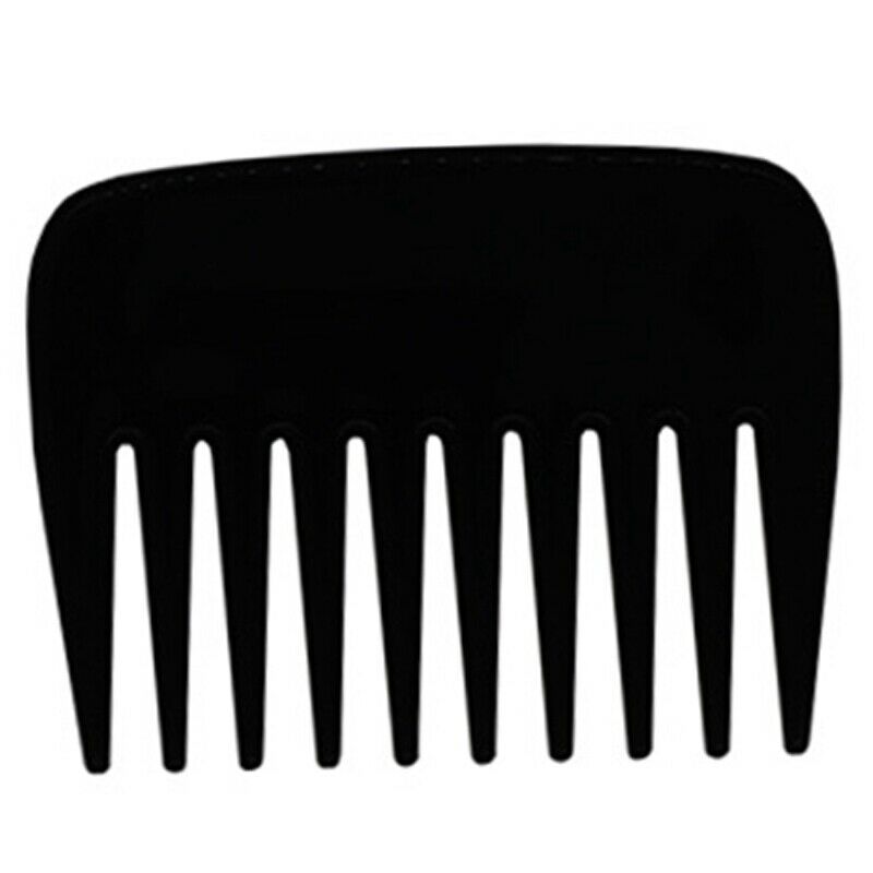 5Pcs Pocket Plastic Comb Super Wide Tooth Combs No Static Beard Comb Small  Z2G3