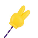 Cute Victory Finger Car Antenna Topper Eva Decorative Car Topper Balls Yellow M&