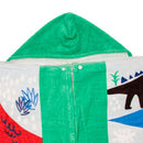 Kids Bath Towel, Ultra Soft Hooded Poncho Swim Pool Beach Towels With Cute