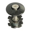 Bicycle 28.6mm Steer Star Nut Front Fork Tube Headset Top Cap with Screw