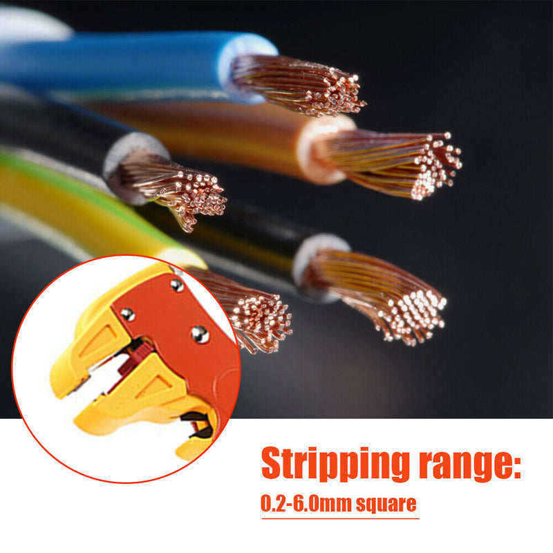 Multi-functional Automatic Stripping Cutter Pliers Self Adjusting Wire Stripper