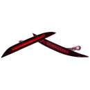 2PCS for Kia K3 Cerato Forte 2012 2013 2014 Car Red Len Led Rear Bumper Ref