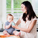 2 Piece Glass Bottle Baby Bottle Protective Silicone Sleeve Stage Soft Cover