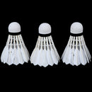 3St Badminton Natural spring ball with real feathers White spring ball P Gw