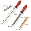 5Pcs/Set Chainsaw Sharpening Filing Kit 5.2Mm File Fits For Stihl 3/8 Pro C