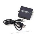 Digital Optical Coax to Analog R/L RCA Audio Decoder with USB Power Cable