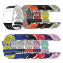 Soft Silicone Strap Band Sport Bracelet for Ionic Smart Watch Black-Gray