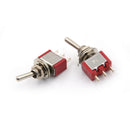 2x SPDT On/Off/On 3Position   Toggle Switch AC250V/2A/120V/5A MTS-103 JR