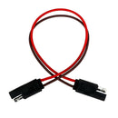 Trailer Flat Plug 2Pin 2x18AWG Extension Cable Trailer Signal Light Display