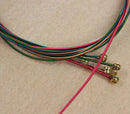 New A Set 6pcs Rainbow Colorful Color Strings For Acoustic Guitar Hot Accessory