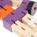 Wooden Transformation Robot Kids Educational Learning Intelligence  JR FT