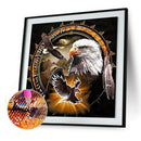 Eagle Diamond Painting 5D DIY Full Round Drill Cross Stitch Kits (QF457)