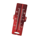 Dental Finger Ring Ruler Aluminum Gauge Span Measure Scale Measurement Tool
