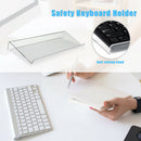 Acrylic Keyboards Stand Ergonomic Keyboard Riser for Computer Gaming/Typing A