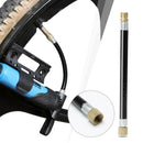 1pc MTB Bike Tire Gas Valve Adapter Inflater Air Pump Extension Pipe Tube