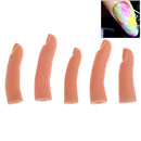 5Pcs/set Nail Art Trainer Practice Training Finger Eodel Acrylic Gel Salon E Gw