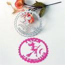 Halloween Witch Metal Cutting Dies for DIY Scrapbooking Album Paper Card Deco FT