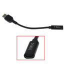 15cm Type-C Female to Square DC Male PD Power Charger Cable for Thinkpad OZ
