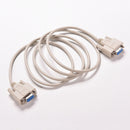 5ft Pop F/F Serial RS232 Null Modem Cable Female to Female DB9 Cross connection